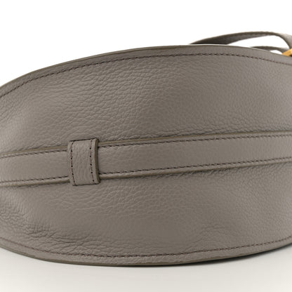 Chloe Grained Calfskin Medium Marcie Saddle Bag Cashmere Grey 9 of 13