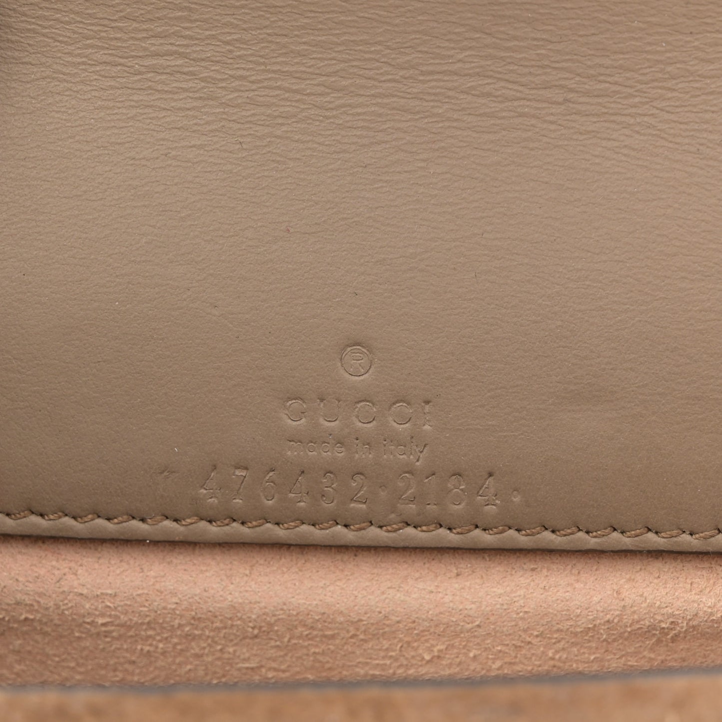 GG Supreme Monogram Super Mini Dionysus Shoulder Bag Taupe