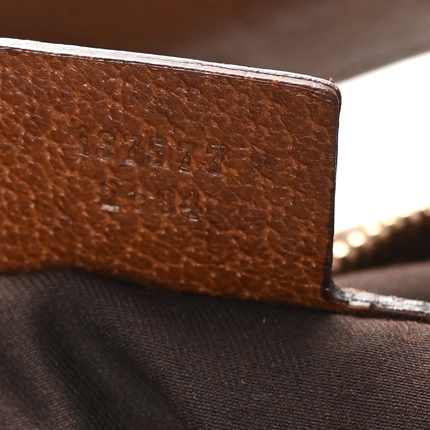 Monogram Bamboo Ring Hobo Brown