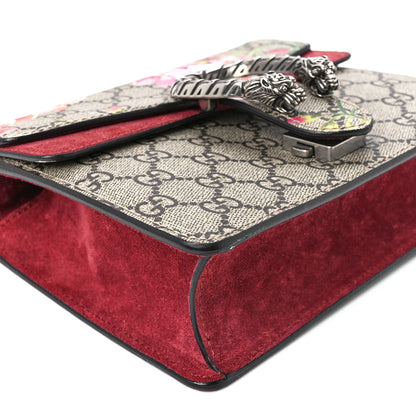 Gucci GG Supreme Monogram Blooms Mini Dionysus Shoulder Bag Beige Multicolor Dry Rose 10 of 11