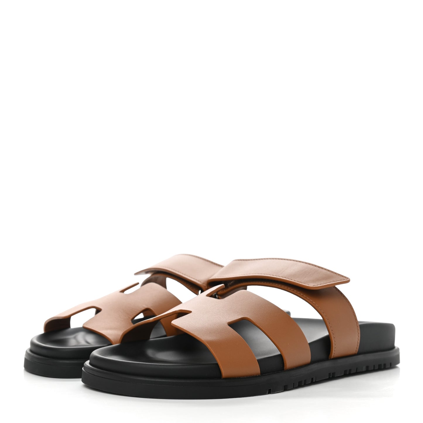 Calfskin Womens Chypre Sandals 37 Naturel