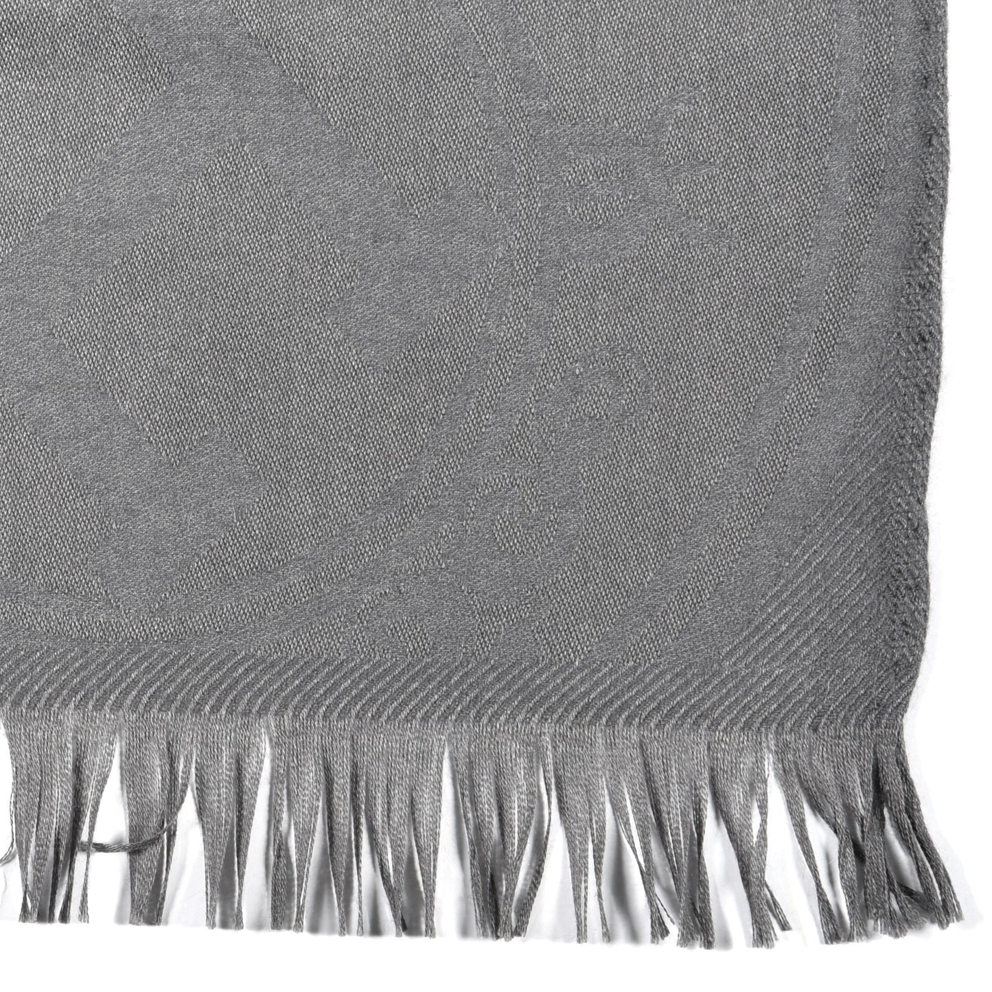 Cashmere Silk New Libris Confettis D'Ex Libris Stole Acier