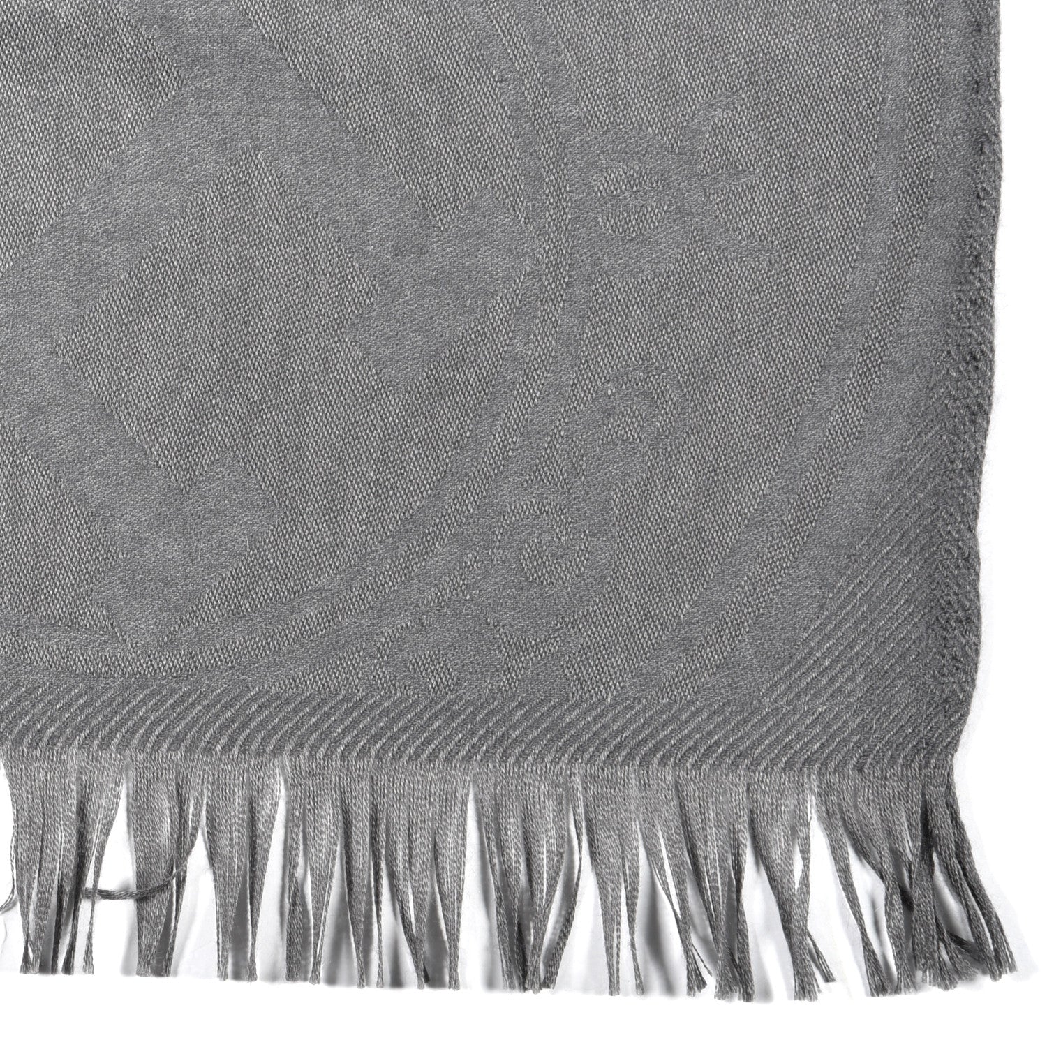 Hermes Cashmere Silk New Libris Confettis D'Ex Libris Stole Acier 3 of 4