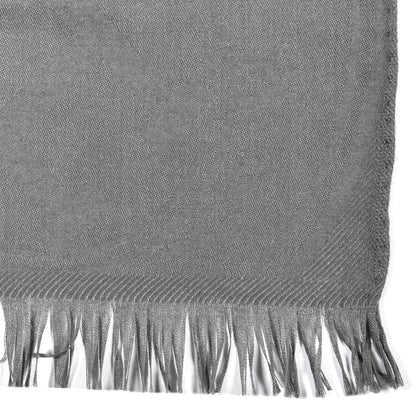 Hermes Cashmere Silk New Libris Confettis D'Ex Libris Stole Acier 3 of 4