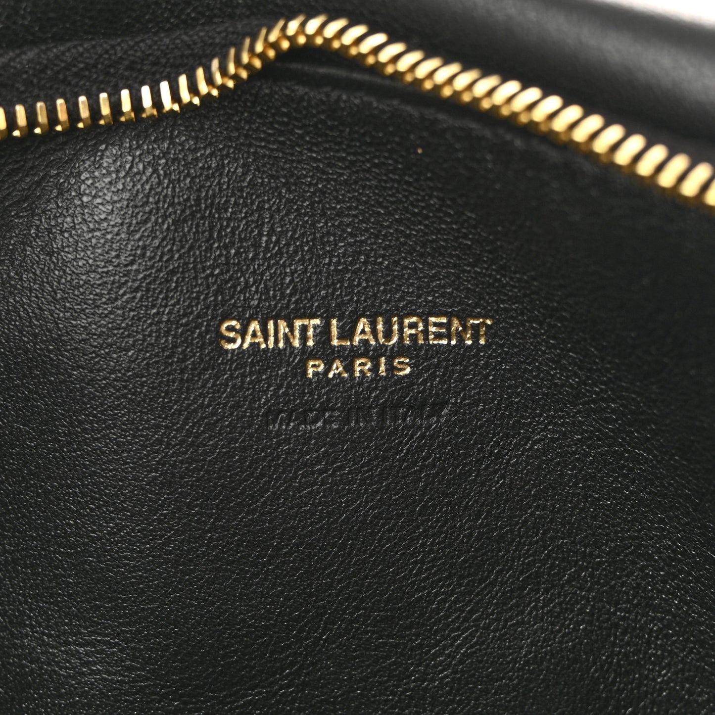 Lambskin Small Calypso Pouch Black
