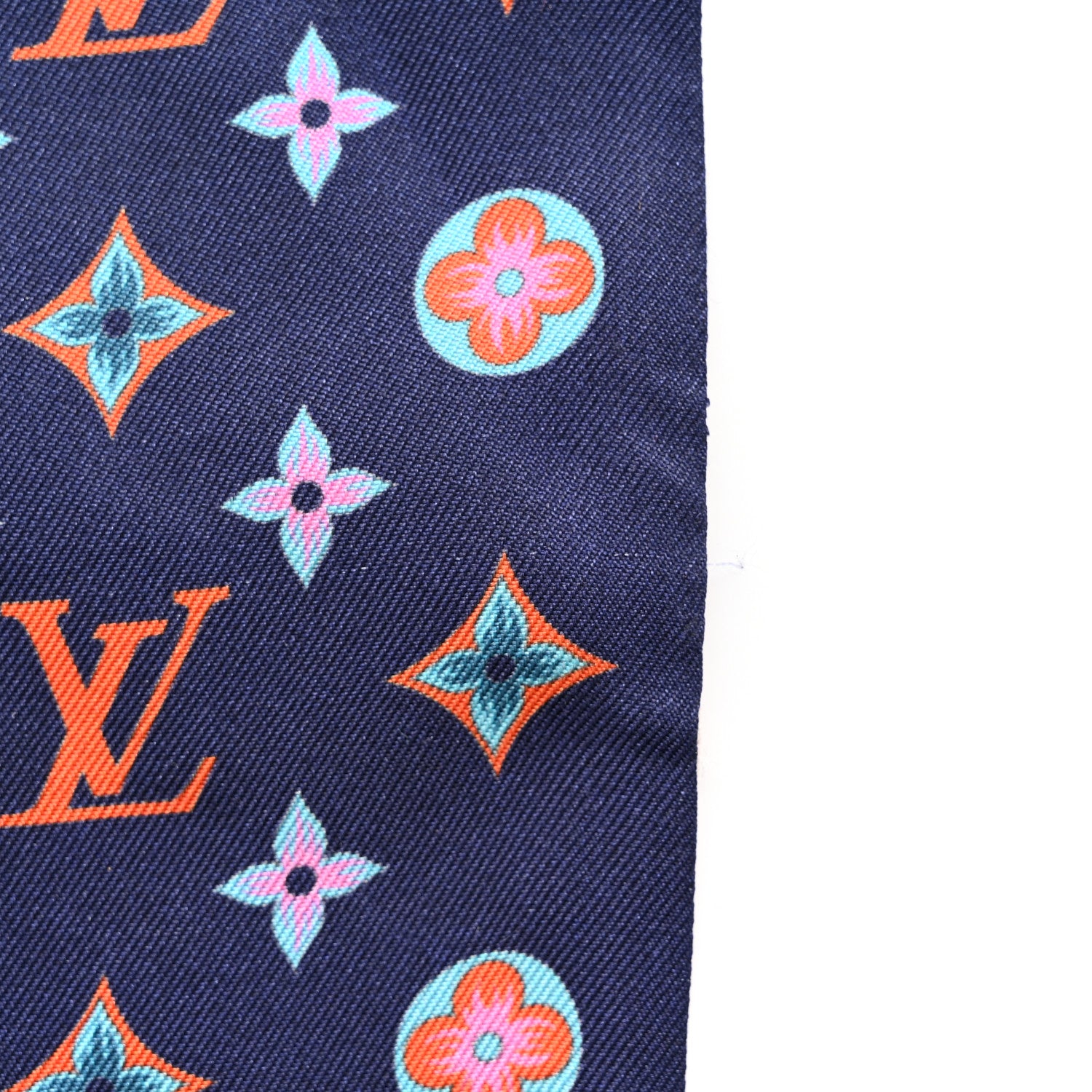 Louis Vuitton Silk Lettre A Louis Bandeau White 6 of 7