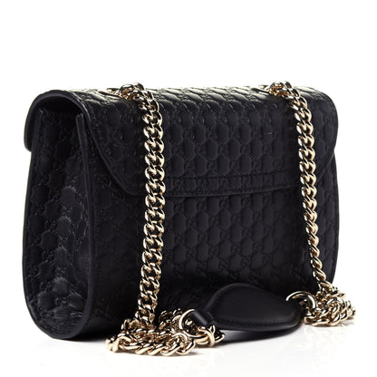 Gucci Microguccissima Mini Emily Shoulder Bag Black 3 of 12