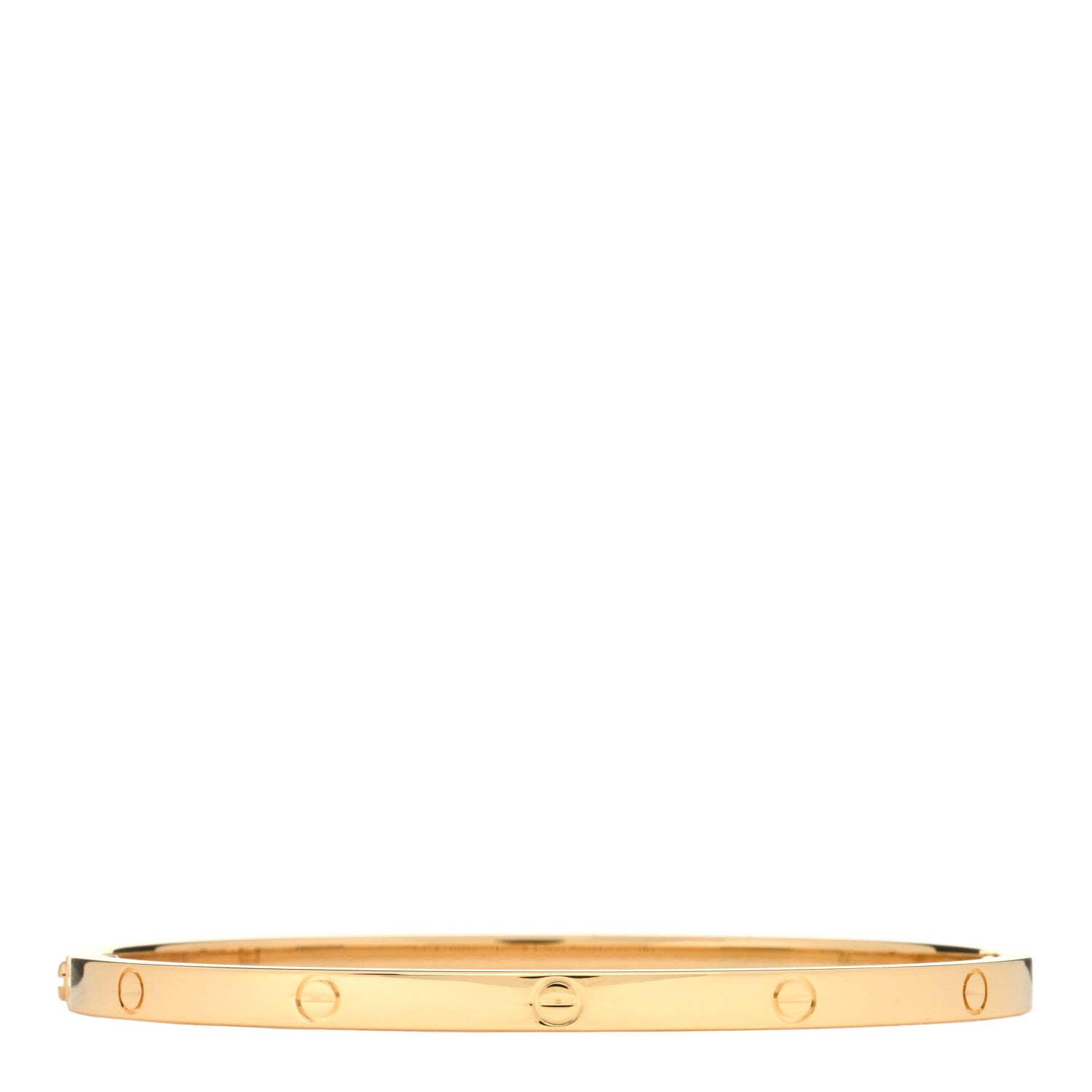 Cartier 18K Yellow Gold Small LOVE Bracelet 17 2 of 3