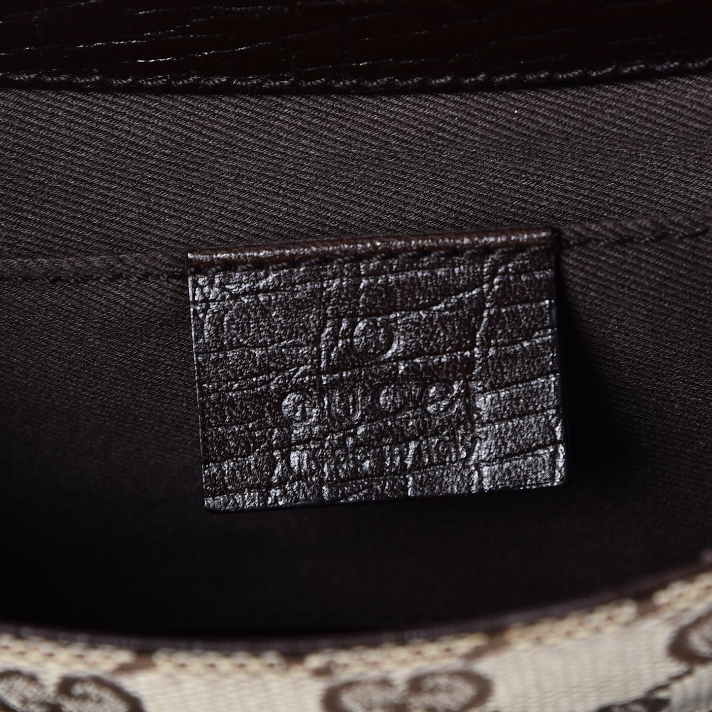 Monogram Horsebit Clutch Dark Brown