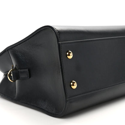 Saint Laurent SAINT LAURENT Calfskin Monogram Baby Cabas Black 8 of 13