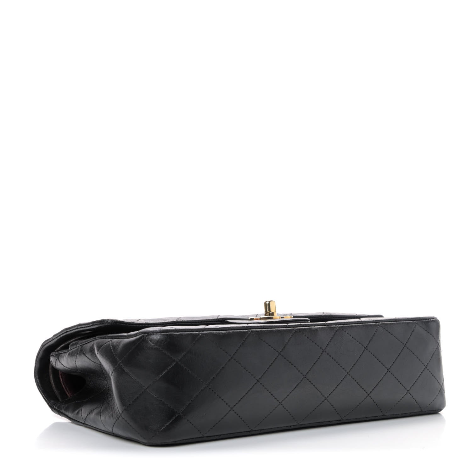 Chanel Lambskin Quilted Small Double Flap Black 3 of 4
