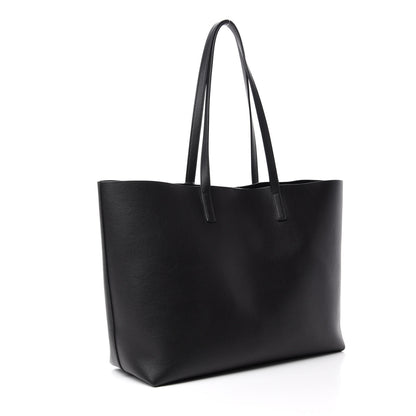 Saint Laurent Calfskin Large Shopping Tote Black 3 of 10