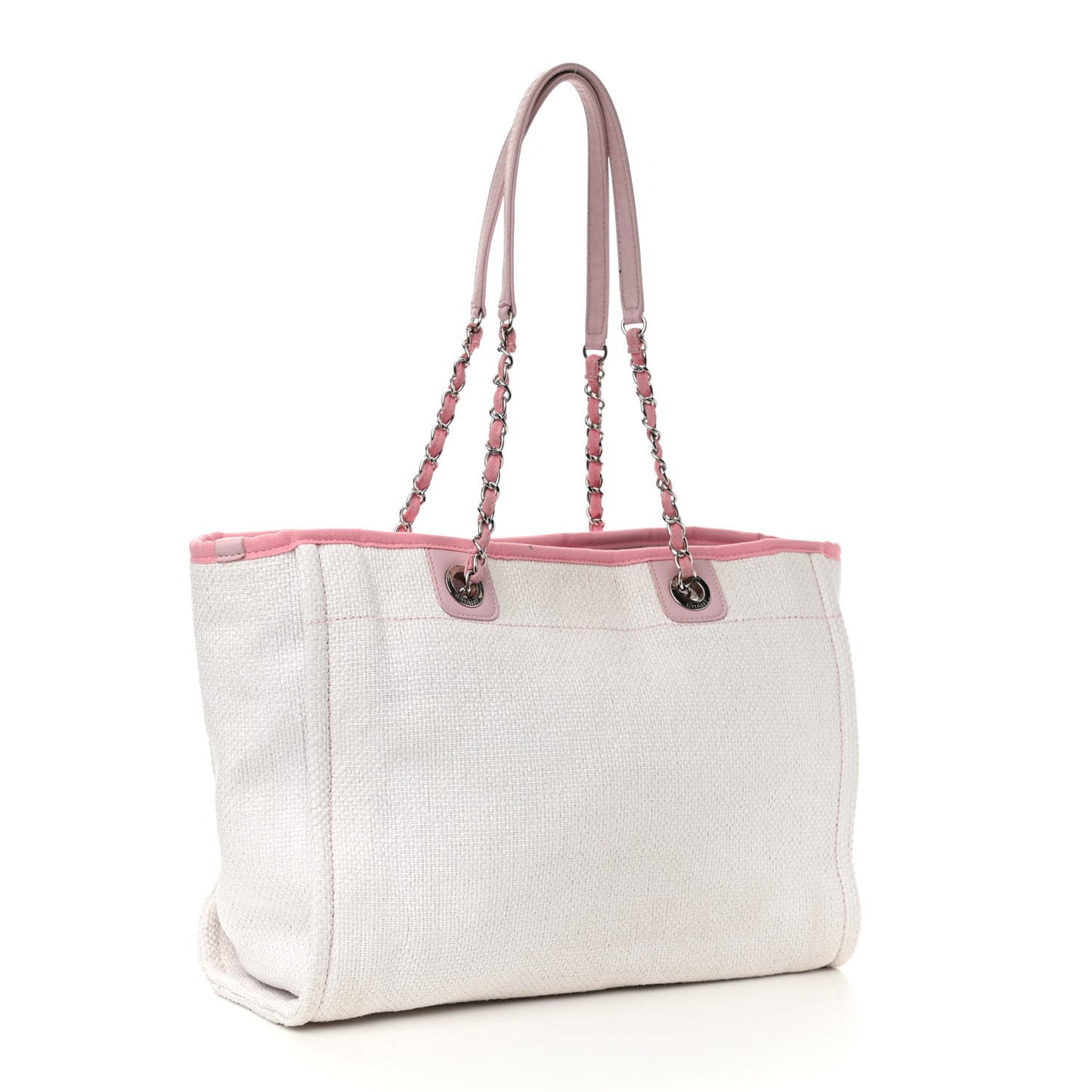 Canvas Small Deauville Tote Light Pink