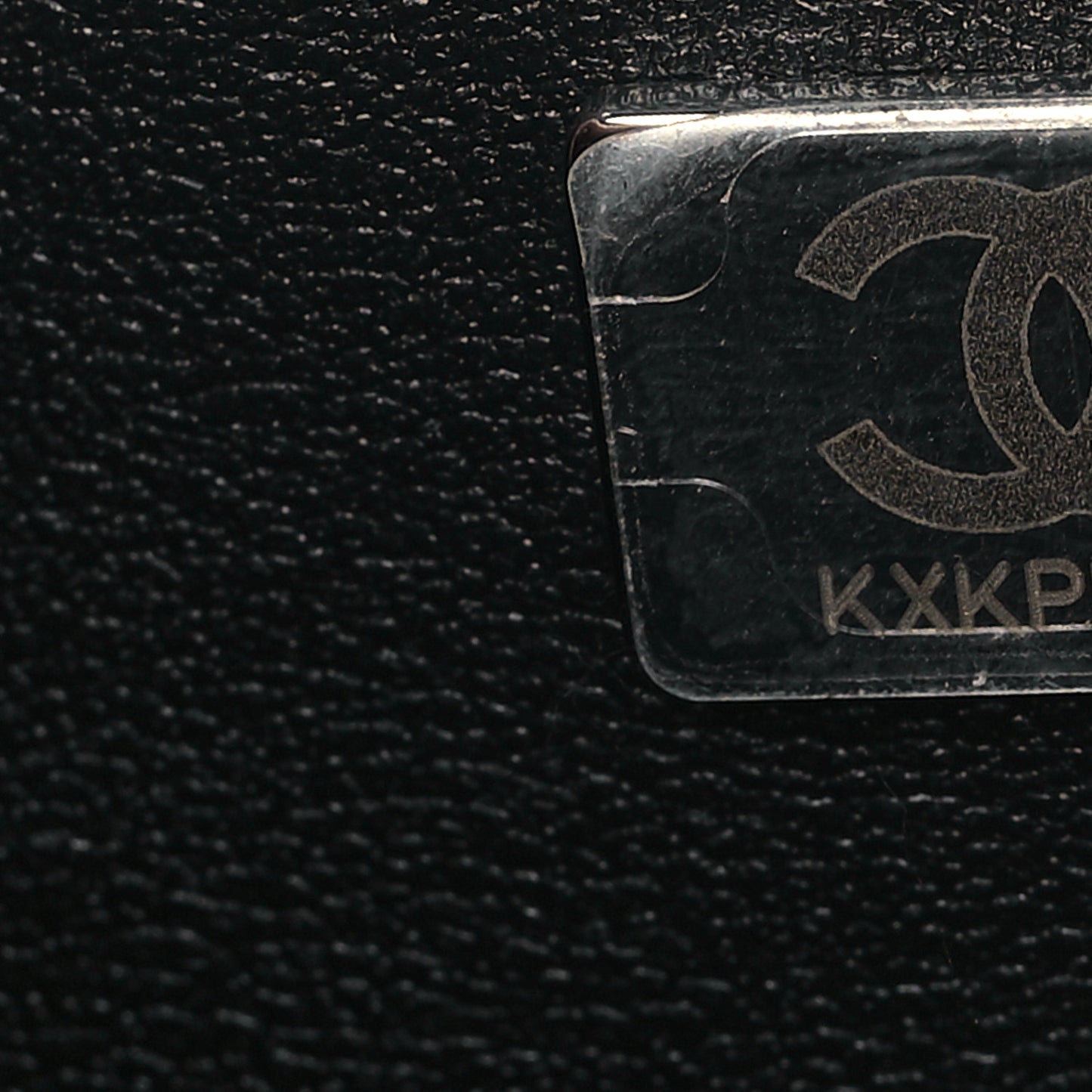 Lambskin Quilted Mini Rectangular Flap Black