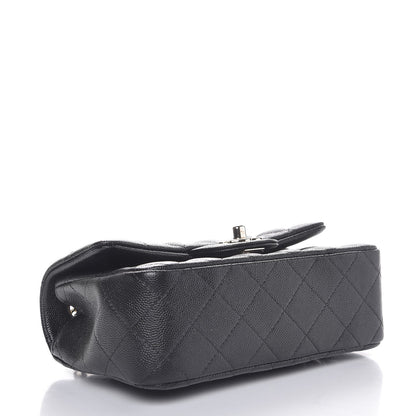 Chanel Caviar Quilted Mini Rectangular Flap Black 4 of 8