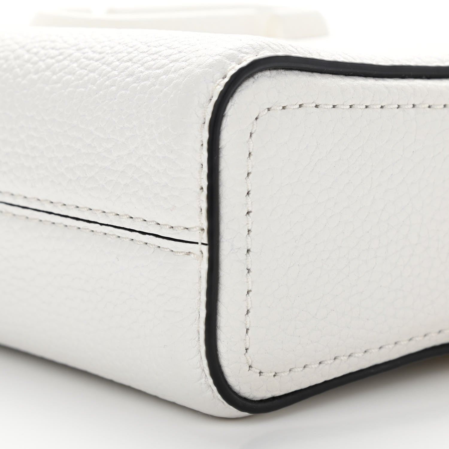 Marc Jacobs Calfskin Shutter Camera Crossbody Bag White 10 of 10