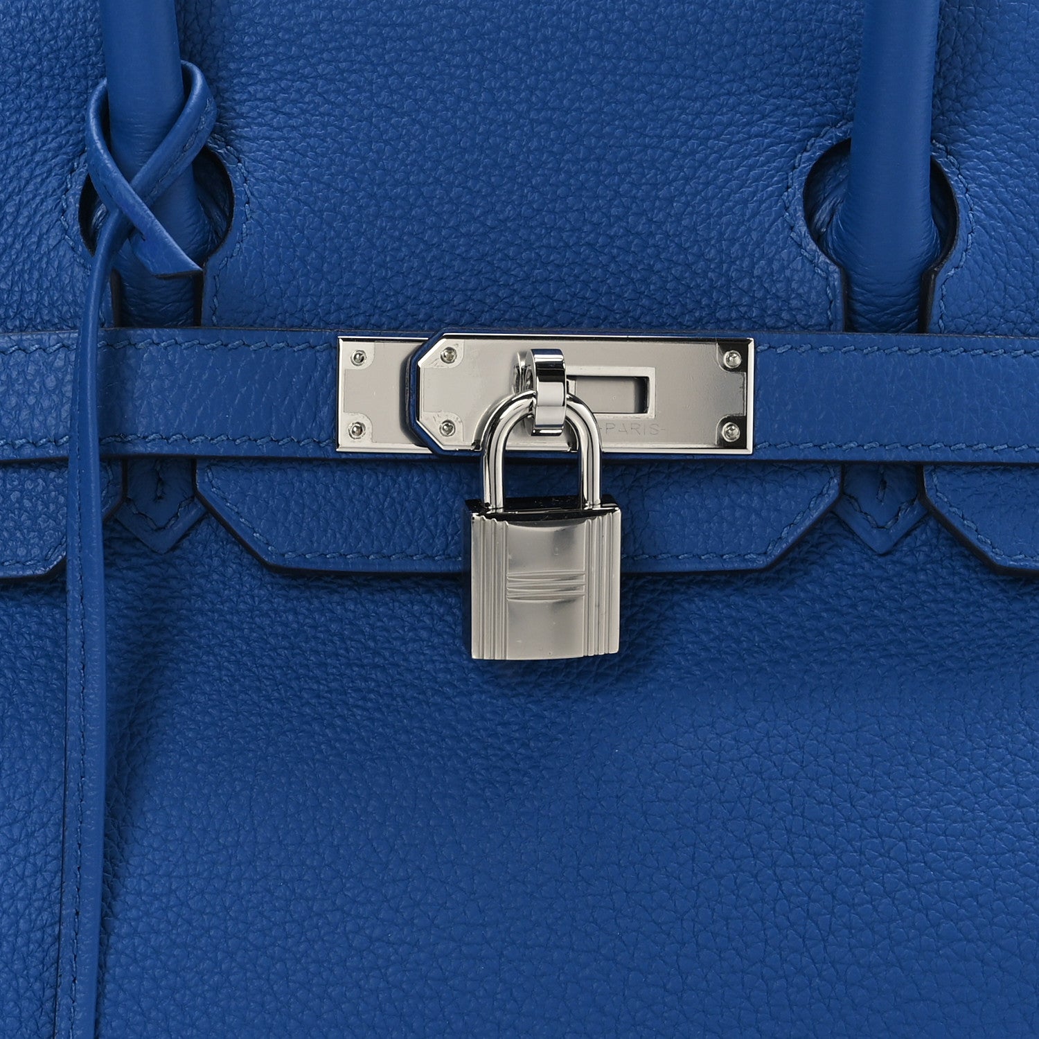 Hermes Togo Birkin 30 Bleu France 8 of 12