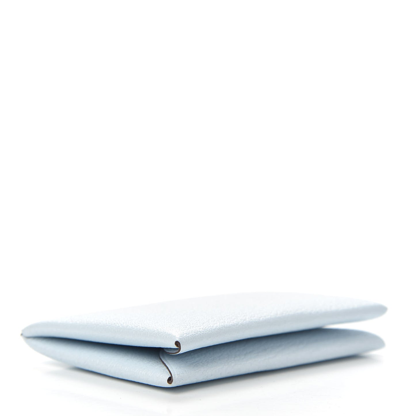 Chevre Mysore Calvi Card Case Bleu Brume