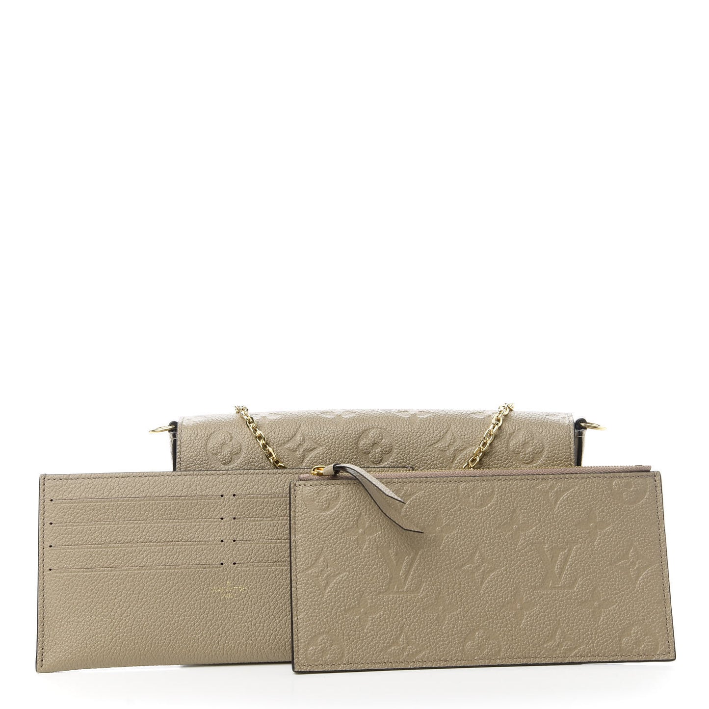 Empreinte Pochette Felicie Chain Wallet Tourterelle