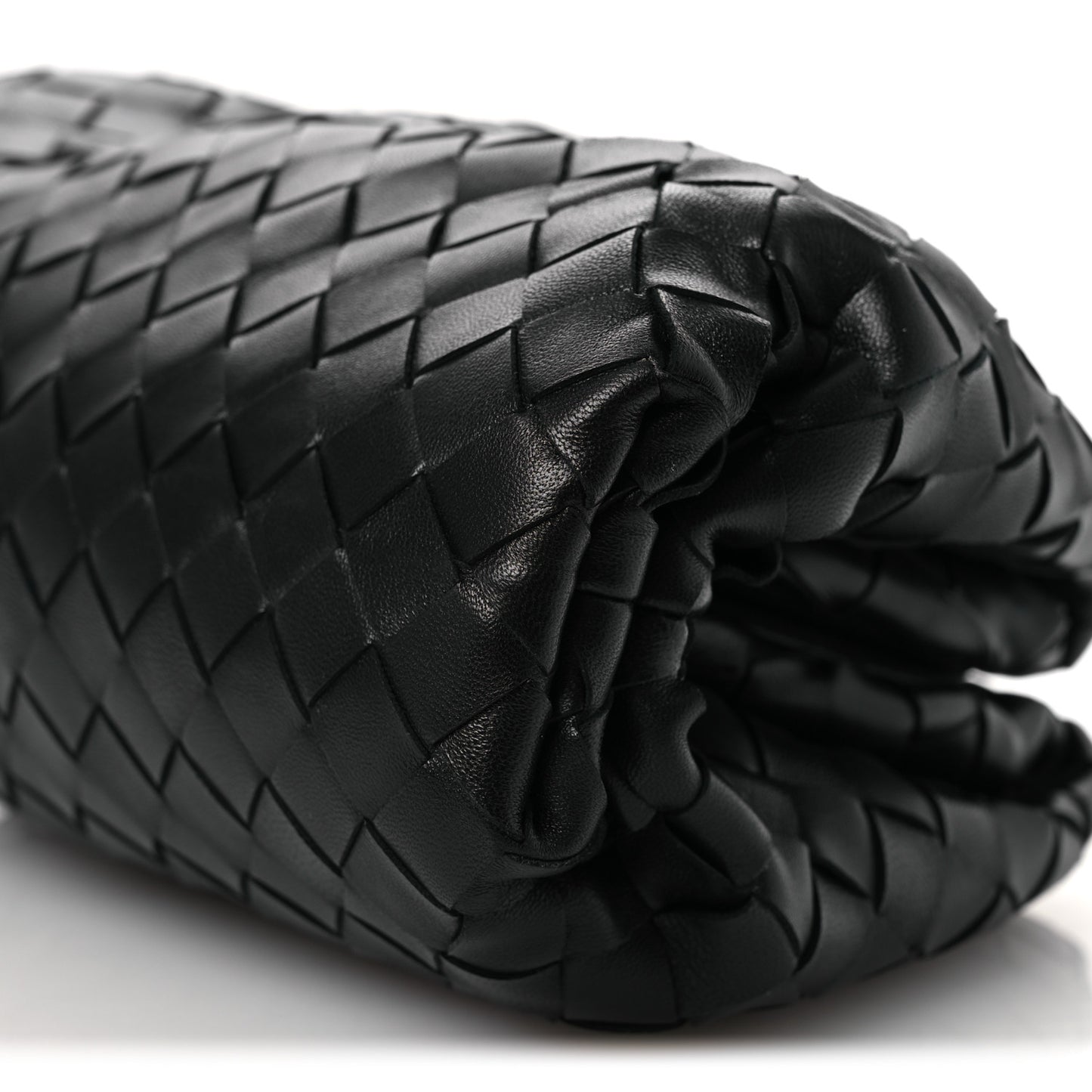 Nappa Intrecciato Teen Pouch Black