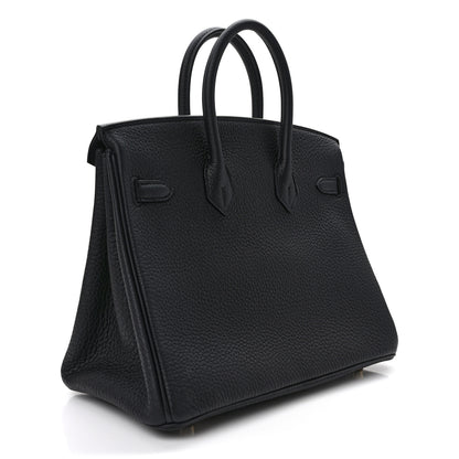 Hermes Togo Birkin 25 Black 3 of 9
