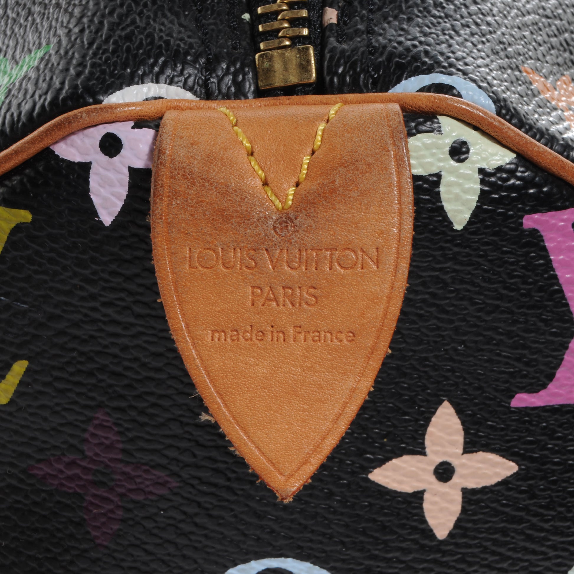 Louis Vuitton Monogram Multicolor Speedy 30 Black 6 of 9