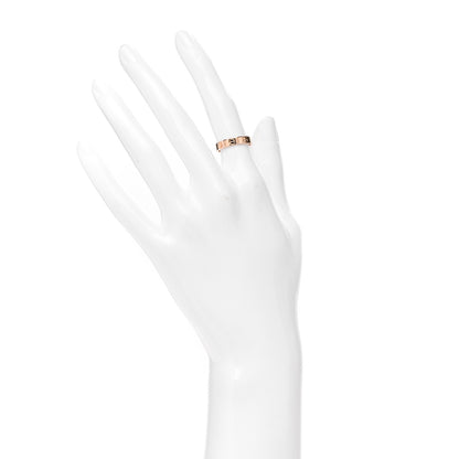 Cartier 18K Pink Gold 3.5mm LOVE Wedding Band Ring 48 4.5 2 of 4