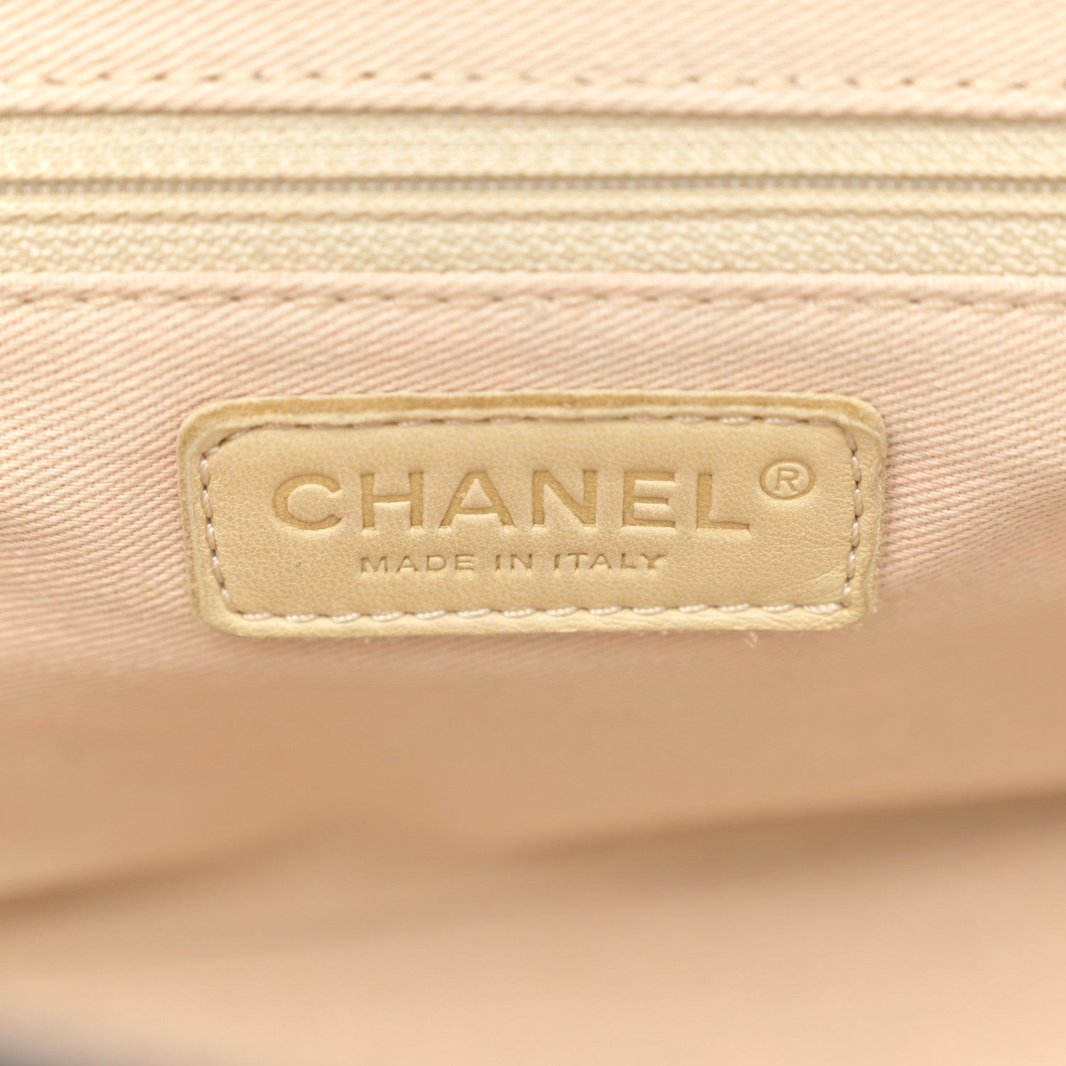 Chanel Lambskin Canvas Chocolate Bar CC Shopping Tote Black 6 of 12