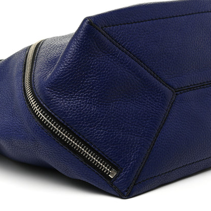 Proenza Schouler Pebbled Calfskin Medium Zip Hobo Blue 8 of 16