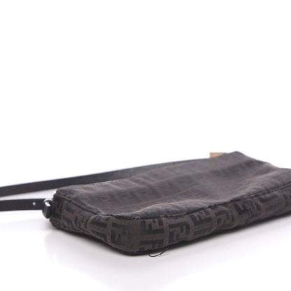 Fendi Zucchino Pochette Tobacco Moro 9 of 11