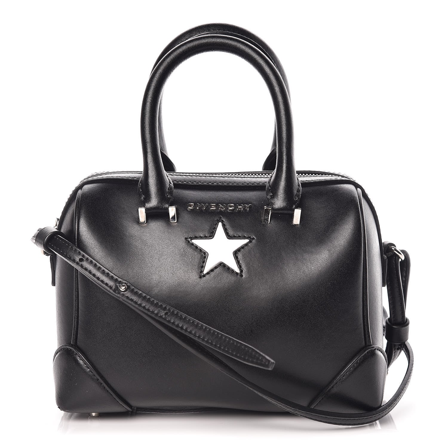 Givenchy Calfskin Star Micro Lucrezia Black Silver 1 of 18