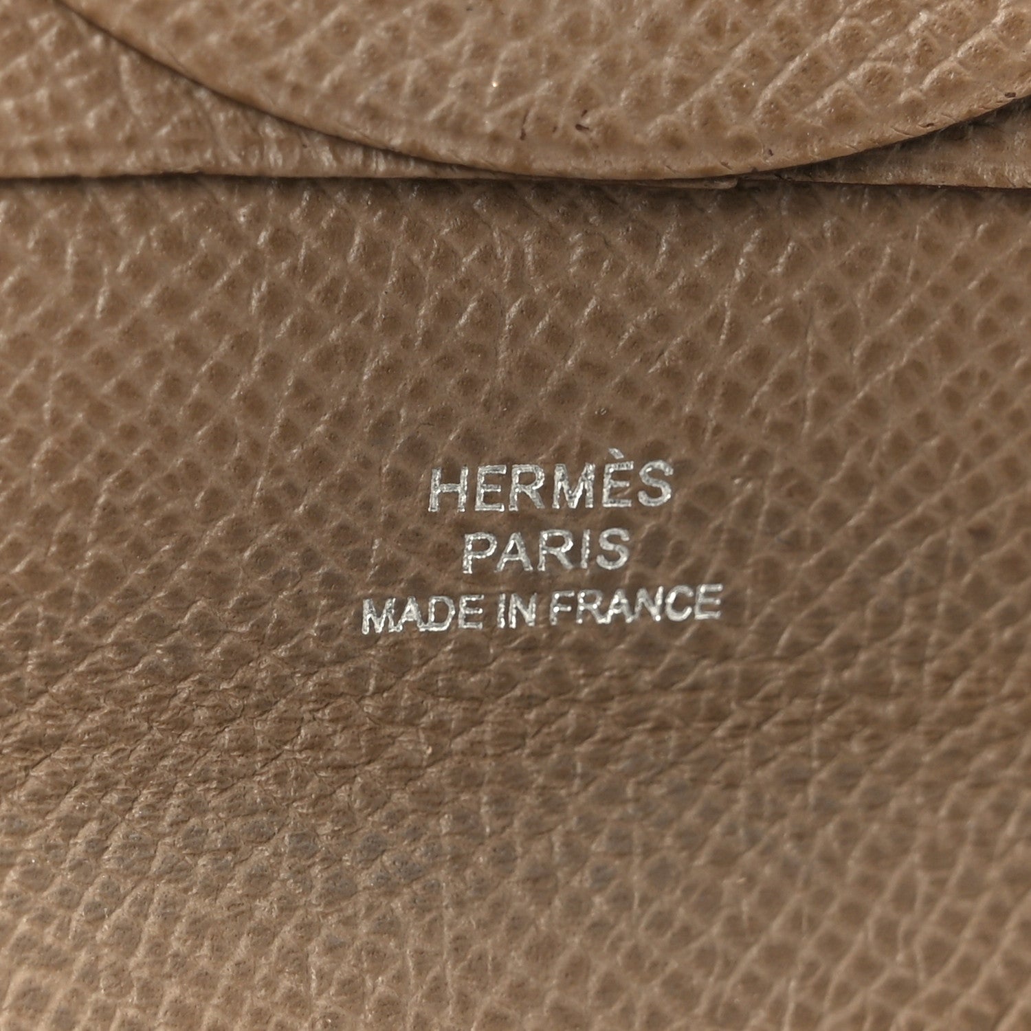 Hermes Epsom Bastia Coin Purse Etoupe 6 of 8
