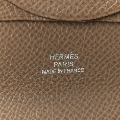 Hermes Epsom Bastia Coin Purse Etoupe 6 of 8