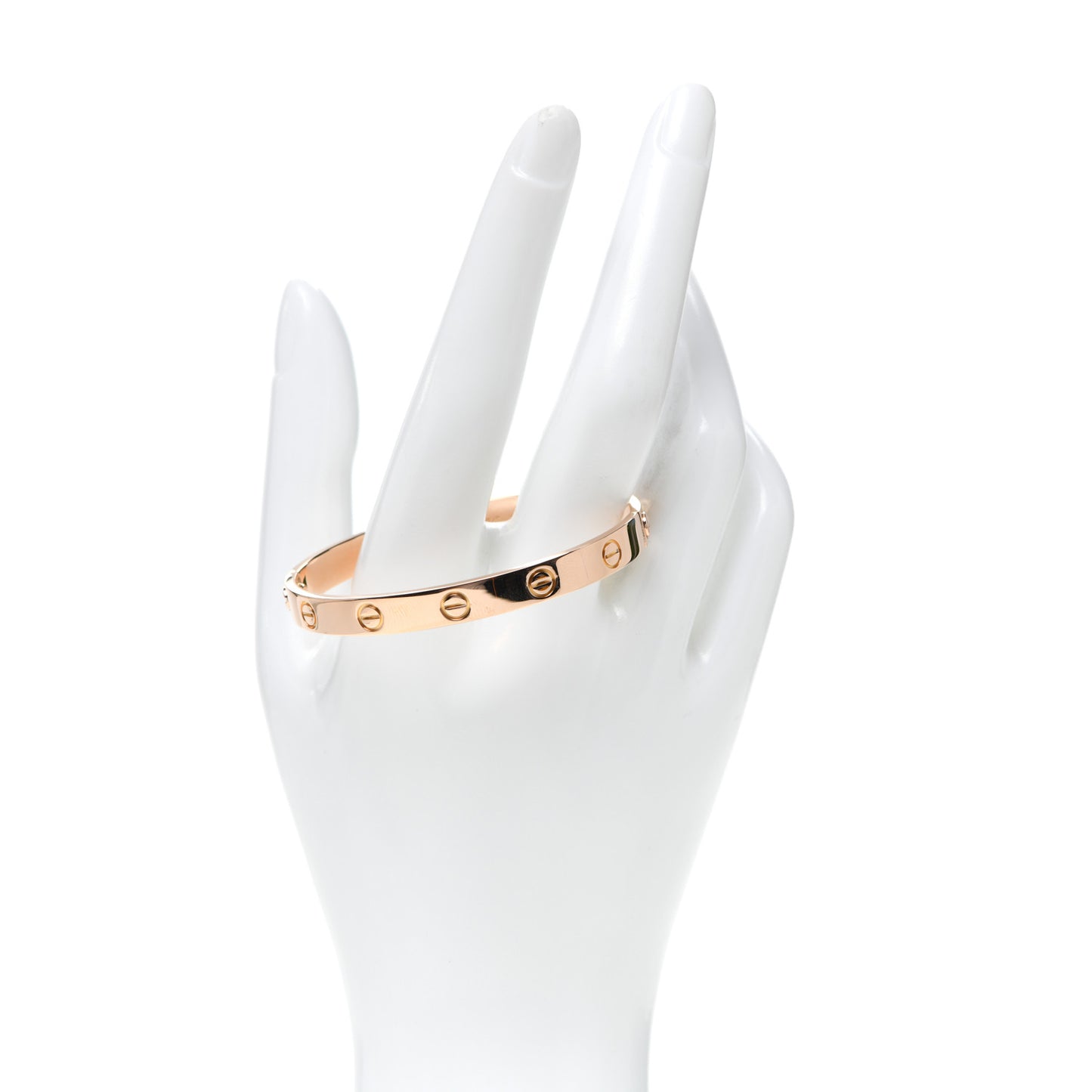 18K Pink Gold LOVE Bracelet 16