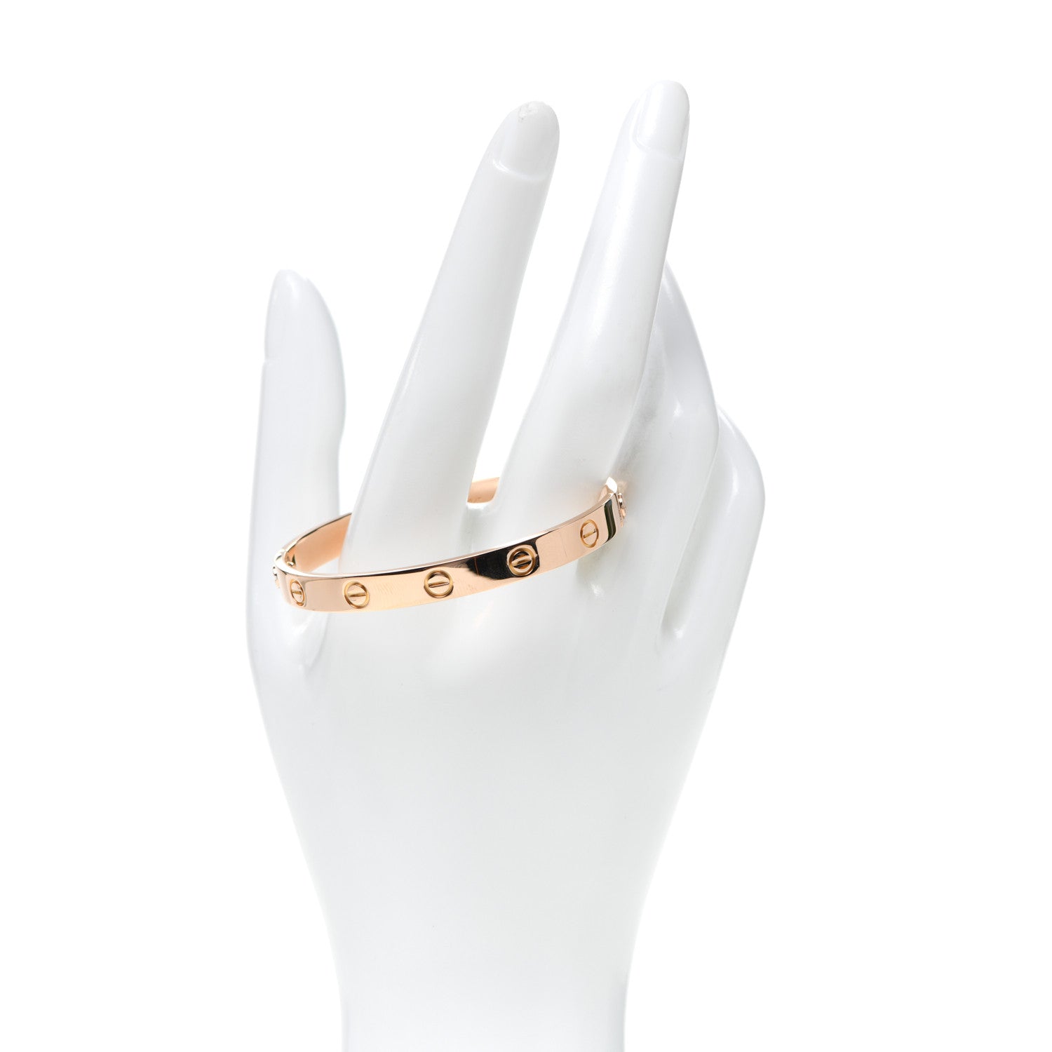 Cartier 18K Pink Gold LOVE Bracelet 16 2 of 6