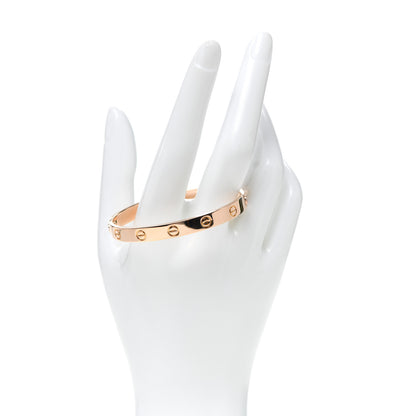 Cartier 18K Pink Gold LOVE Bracelet 16 2 of 6