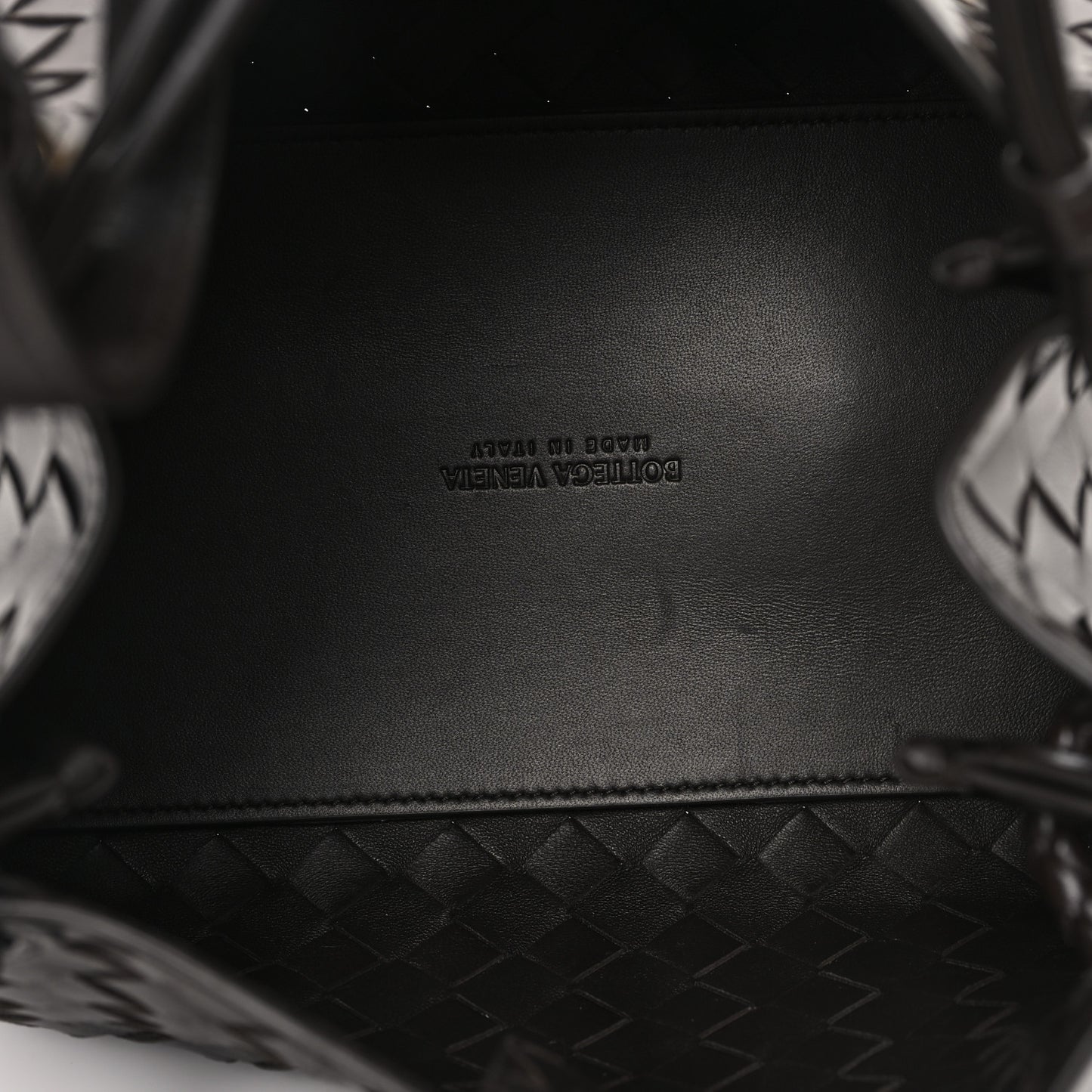 Nappa Intrecciato Small Parachute Shoulder Bag Fondant