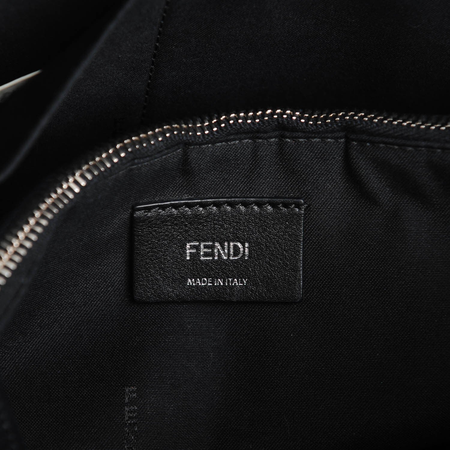 Fendi Vitello Dolce Medium By The Way Boston Bag Black 6 of 7