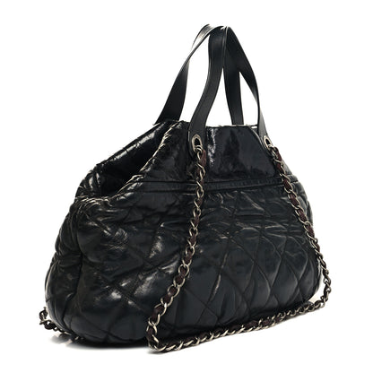 Chanel Iridescent Calfskin Small In The Mix Tote Black 3 of 12