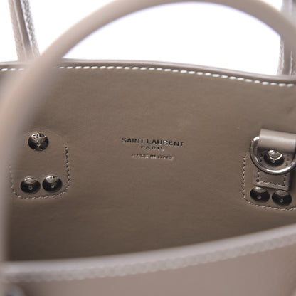 Saint Laurent Grained Calfskin Topstich Baby Sac De Jour Taupe 6 of 19