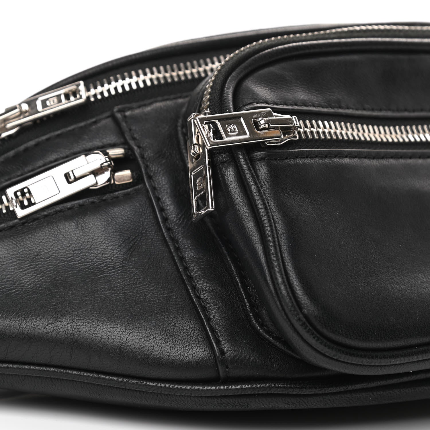 Alexander Wang Lambskin Attica Belt Bag Black 8 of 9