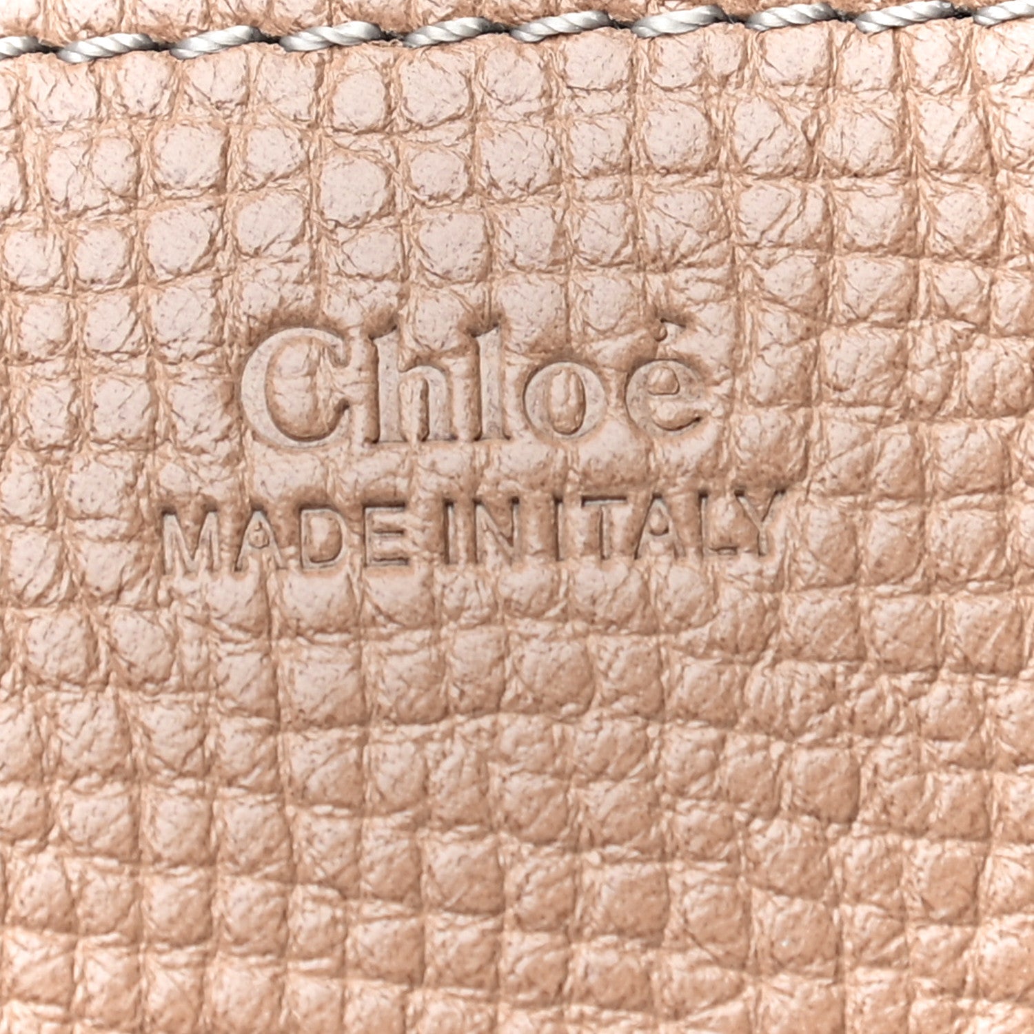 Chloe Grained Calfskin Lambskin Bi-Color Drew Shoulder Bag Wet Sand Sunflower 6 of 19