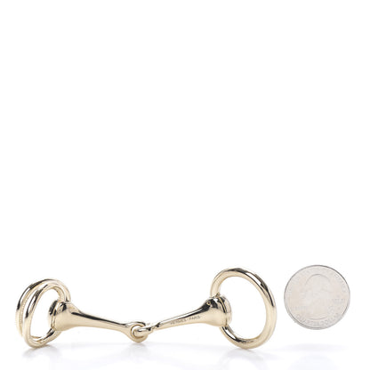 Hermes Permabrass Mors Scarf Ring Gold 2 of 6