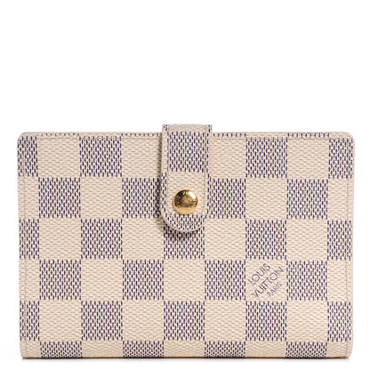 Louis Vuitton Damier Azur French Purse Wallet 1 of 7