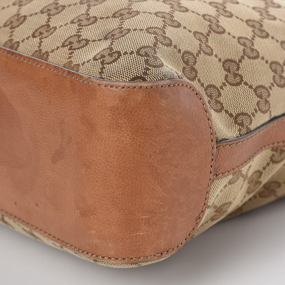 Gucci Monogram Medium Marrakech Hobo Brown 10 of 10