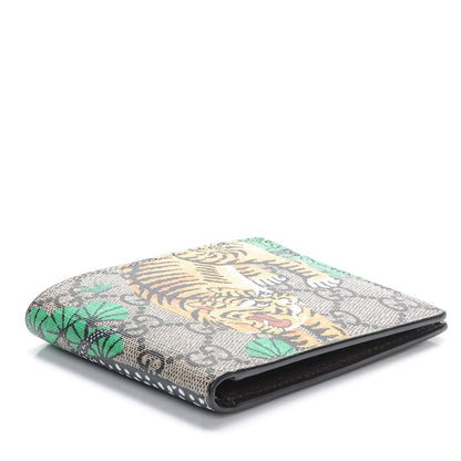 Gucci GG Supreme Monogram Bengal Bi-Fold Wallet Beige Yard 4 of 7