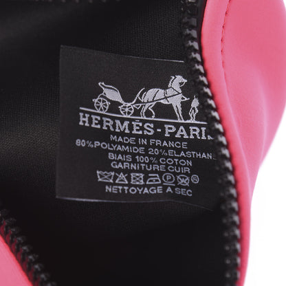 Hermes Neoprene Neobain Small Case Rose Azalee 6 of 6