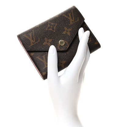 Louis Vuitton Monogram Victorine Wallet Rose Ballerine 2 of 8