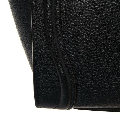 Celine Drummed Calfskin Nano Luggage Black 9 of 16