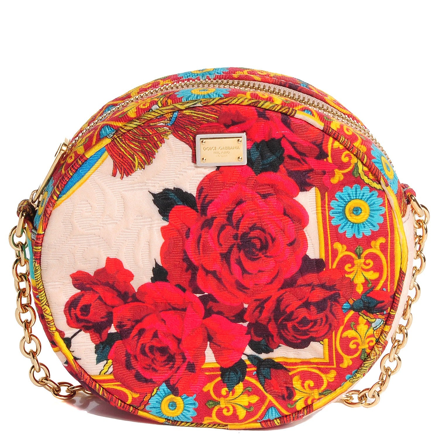 Dolce & Gabbana Brocade Floral Glam Crossbody Multicolor 1 of 6